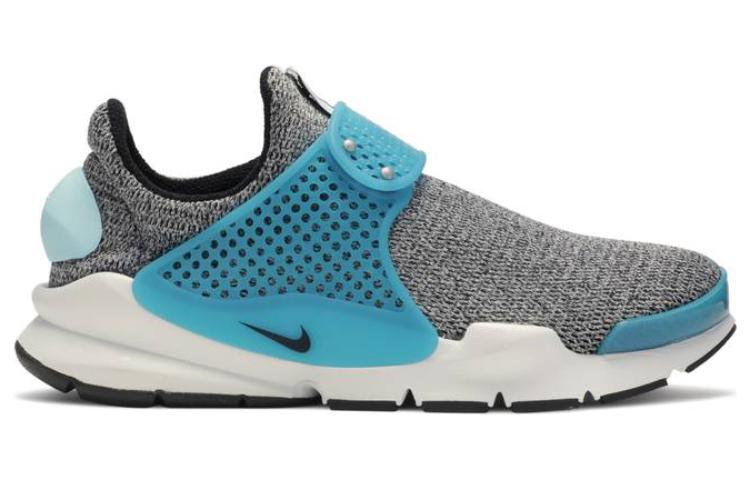 кроссовки Nike GS (черно-серые) — Серый / синий — фото 3