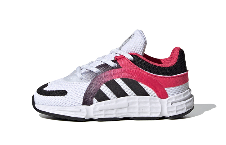Детские кроссовки adidas originals Sonkei El I (розово-бело-черные) — фото 1