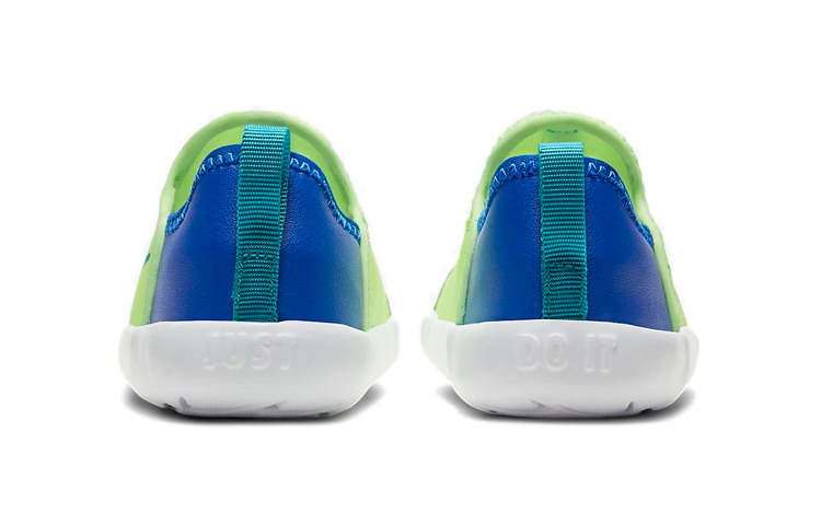 Детские кроссовки Nike Lil' Swoosh (зеленые) — фото 6