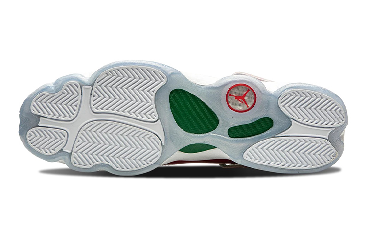 Высокие кроссовки Jordan Air Jordan 6 Rings GS (бело-красные) — Белыйкрасный — фото 7