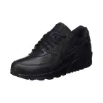 Nike Air Max 90 Leather Triple Black GS