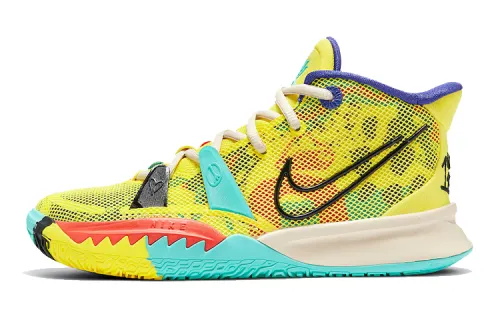 Nike Kyrie 7 1 World 1 People Electric Yellow GS