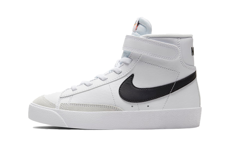 Детские кеды Nike Blazer 77 (черно-белые)