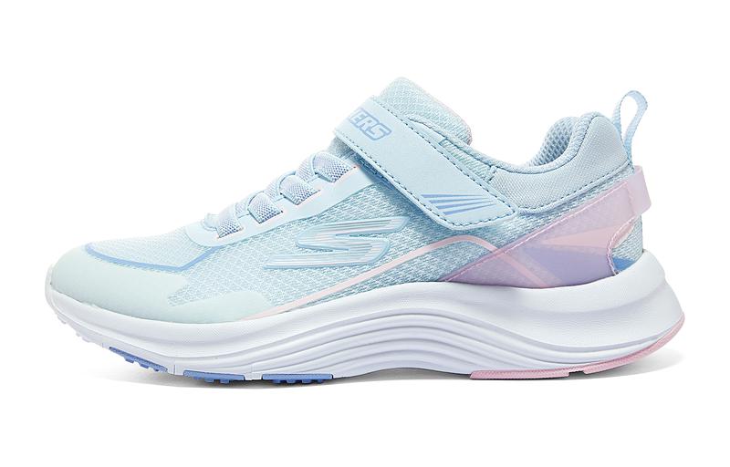 Кроссовки Skechers kids (голубовато-розовые)