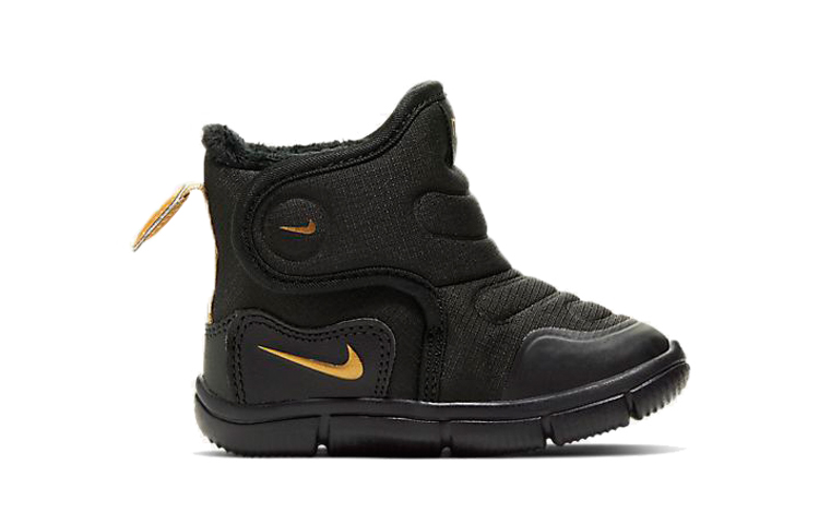 Сапоги Nike Novice Boot TD (черно-золотые) — фото 4