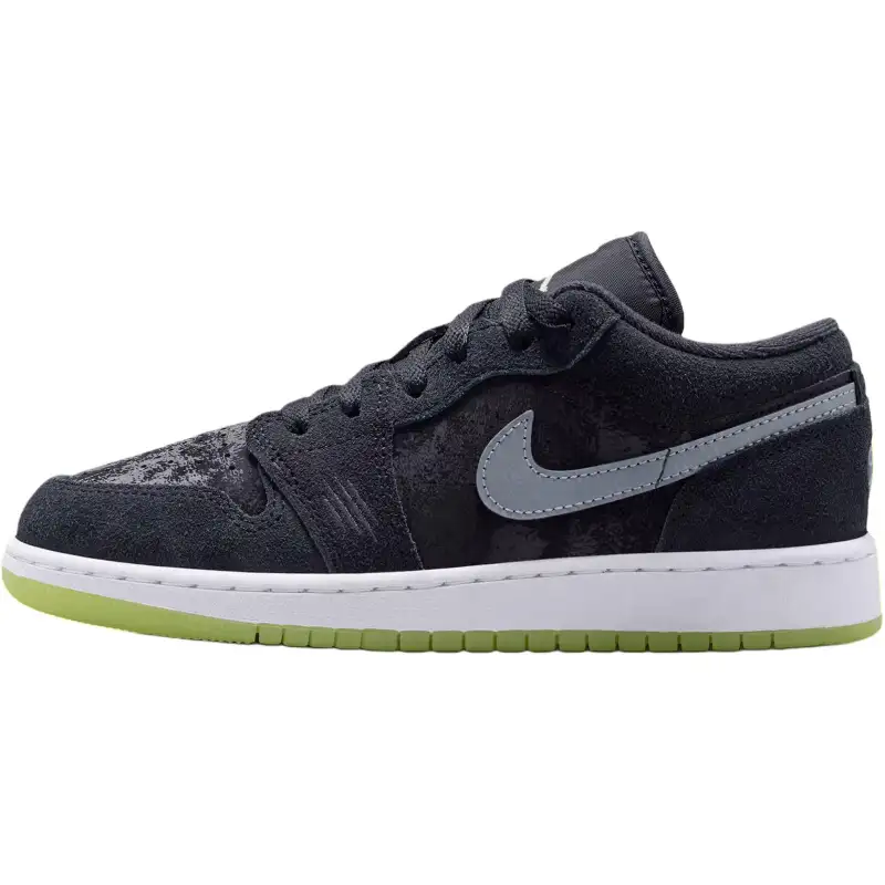 Jordan Air Jordan 1 Low top Skateboard Shoes Black Unisex