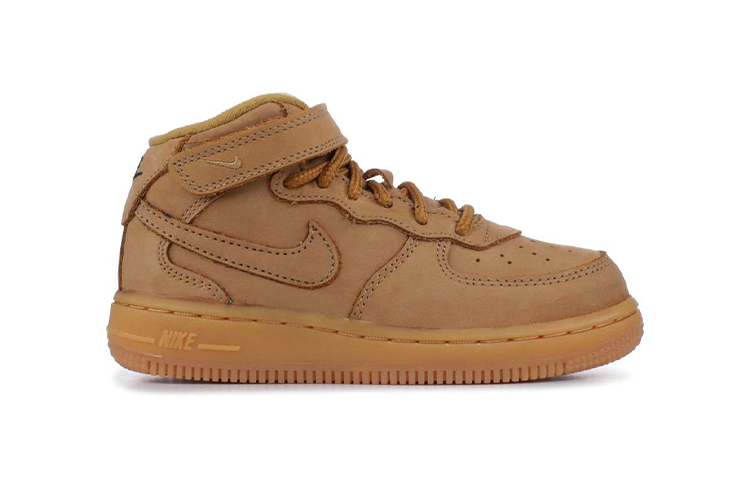 Детские кроссовки Nike Air Force 1 (пшеничный) — 小麦色 — фото 2