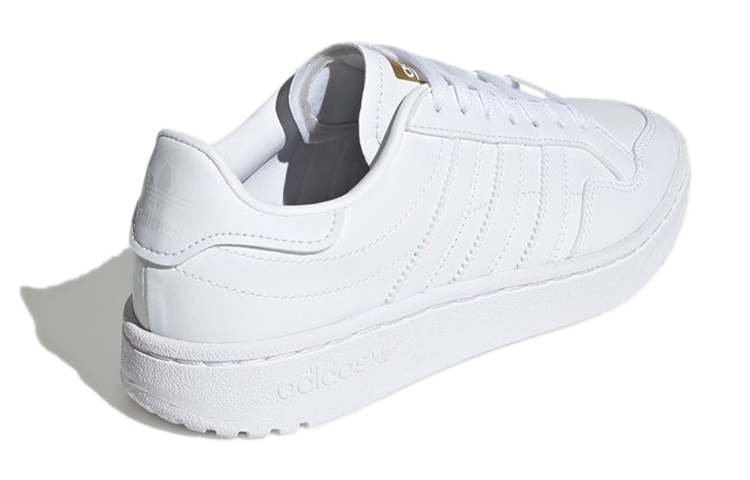 Кеды adidas originals Team Court J (белые) — фото 5