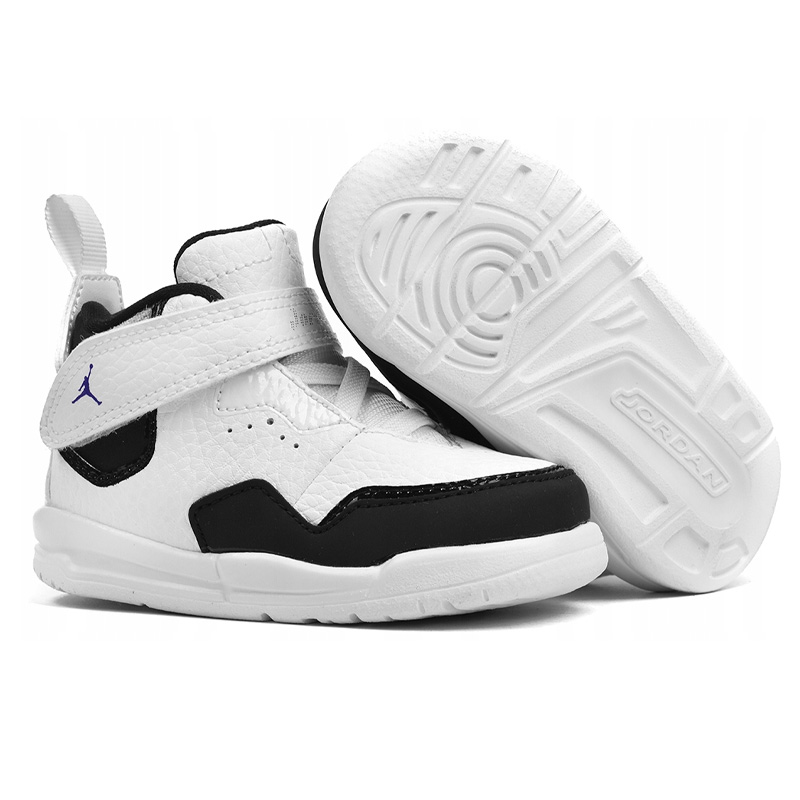 Детские кроссовки Jordan Courtside 23 (белый / черный) — Белый / чёрный — фото 6