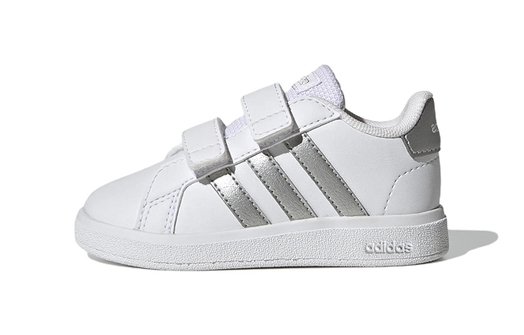 Детские кеды adidas adidas neo Grand Court Lifestyle (белый / серебристый)