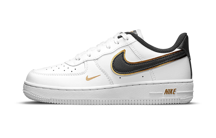 Детские кеды Nike Air Force 1 LV8 (черно-белые)