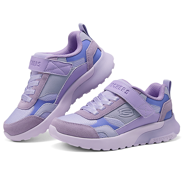 Детские кроссовки Skechers (фиолетовые) — фото 4