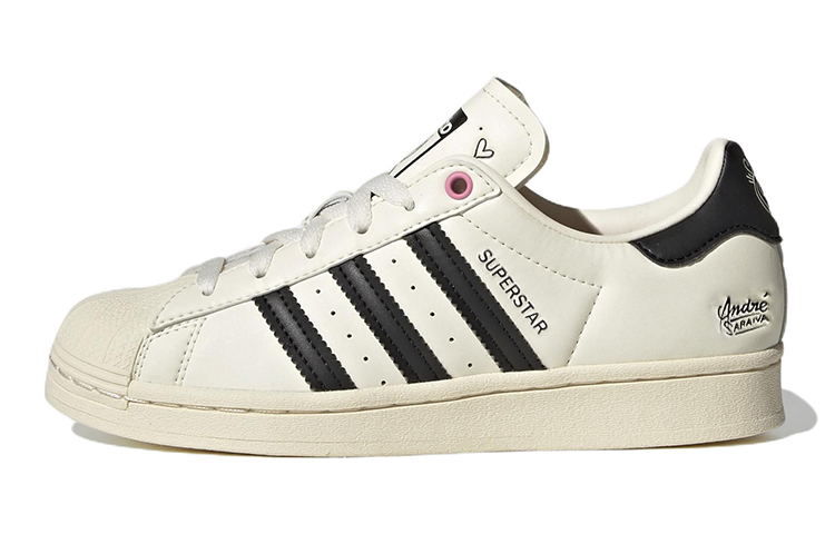 Кеды adidas originals Andre Saraiva (бело-черные)