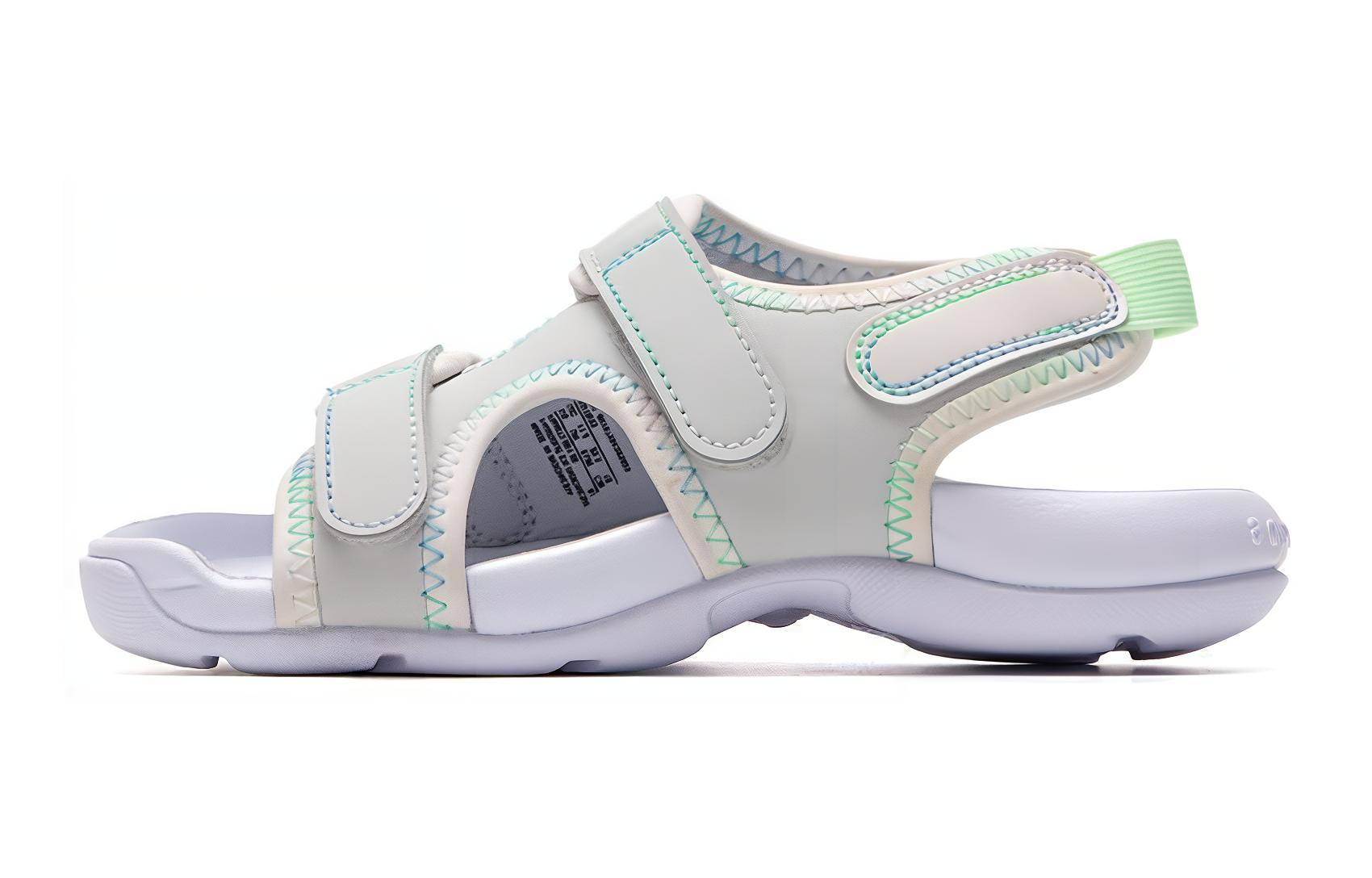 Сандалии Nike Nike Sunray Adjust 6 (зелено-серо-белые)