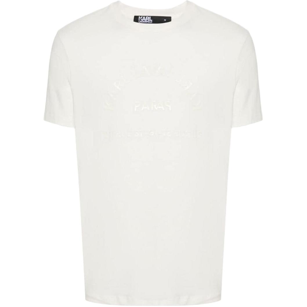 KARL LAGERFELD Logo-print Cotton-blend T-shirt