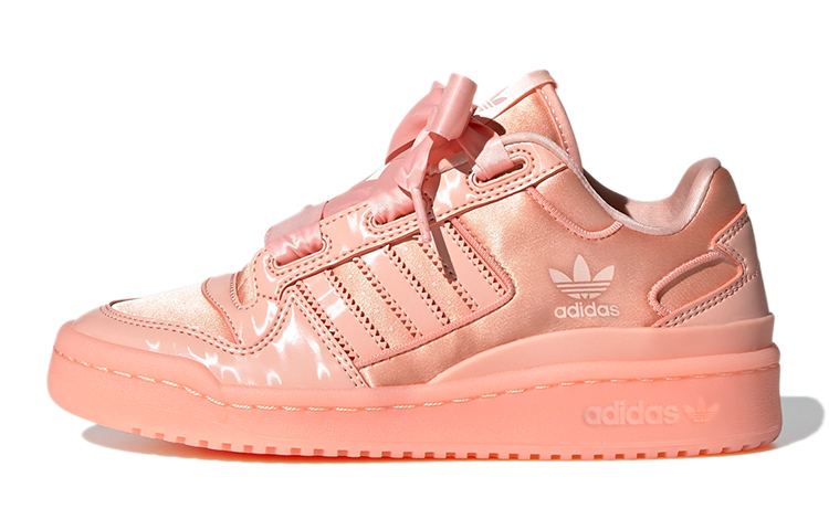 Кеды adidas adidas originals FORUM Satin Low J (кораллово-розовый)