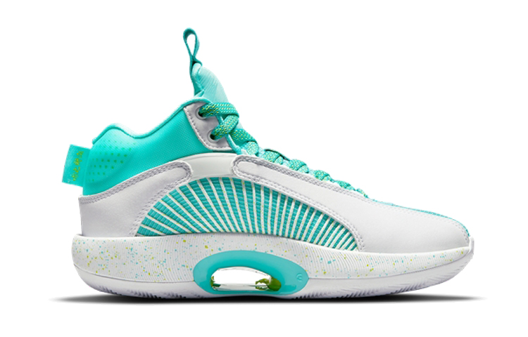 Кроссовки Jordan Air Jordan 35 Guo Ailun (мятные) — фото 4