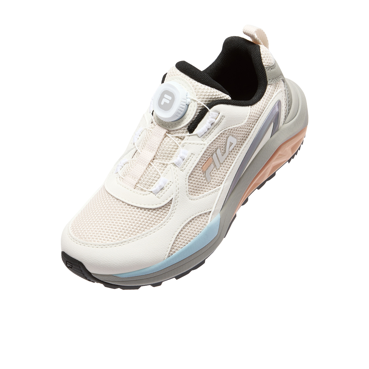 Детские кроссовки Fila KIDSPERFORMANCE-FPH LYNX/ / (розово-белые) — 柔春粉/雪白 — фото 3