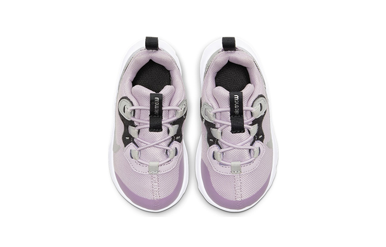 Детские кроссовки Nike React Element 55 (фиолетово-черные) — Фиолетовый / чёрный — фото 5