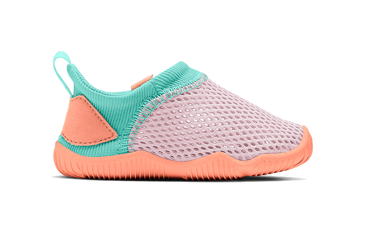 Детские кроссовки Nike Sock 360 Aqua (пурпурно-зеленые) — фото 3
