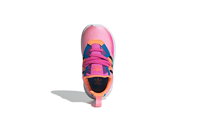 Кроссовки adidas originals Flex El I (розово-черно-синие) — фото 5