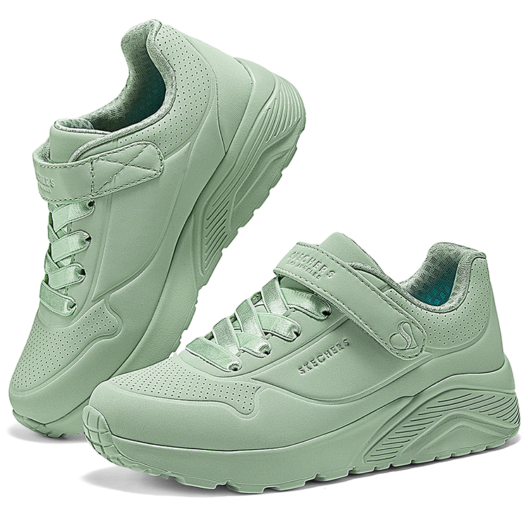 Детские кроссовки Skechers (зеленый) — фото 4