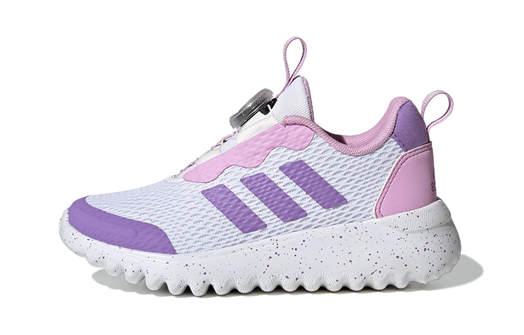 Детские кроссовки adidas ActiveFlex BOA 3.0 (бело-пурпурные)