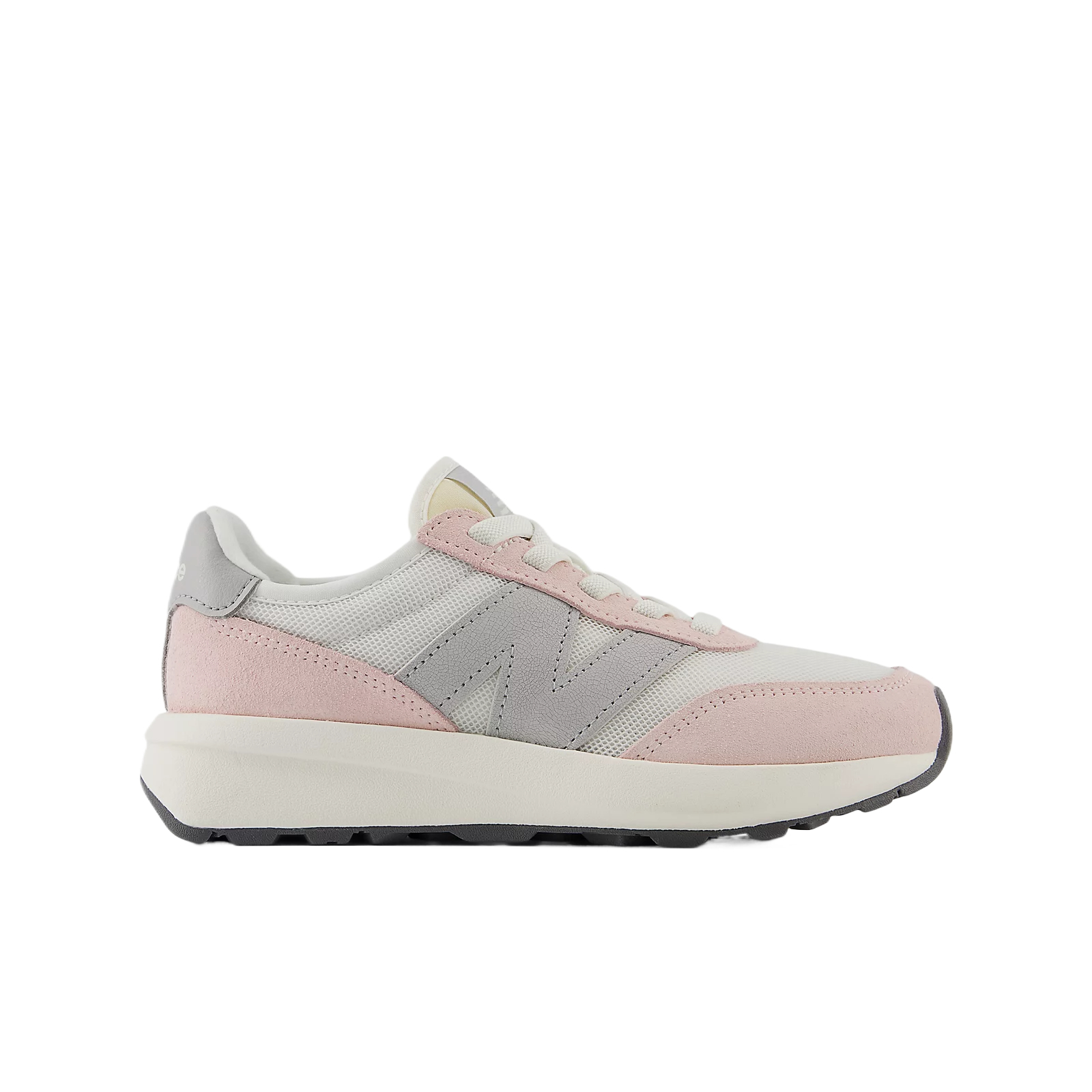 Детские кроссовки New Balance New Balance 370 (бежево-красный) — фото 2