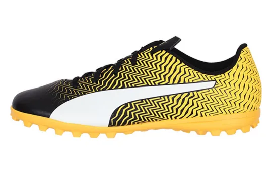 PUMA Rapido II IT Jr Lace Up Training Shoes Black Yellow Kids'