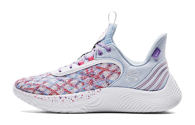 Кроссовки Under Armour Under Armour Curry 9 Flow (сине-фиолетовые)