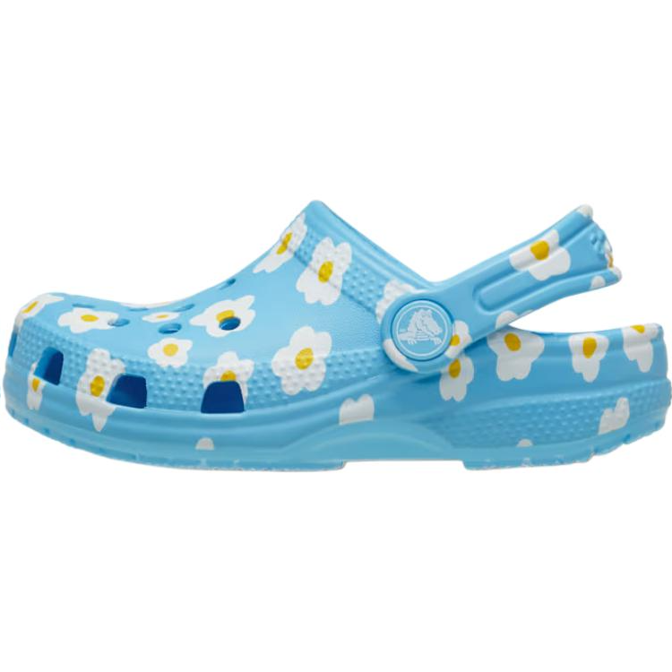 Сабо Crocs Classic Daisy Clog Toddler (синие)