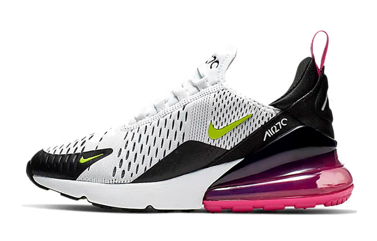 Кроссовки Nike NikeAir Max 270 GS (черно-белые)
