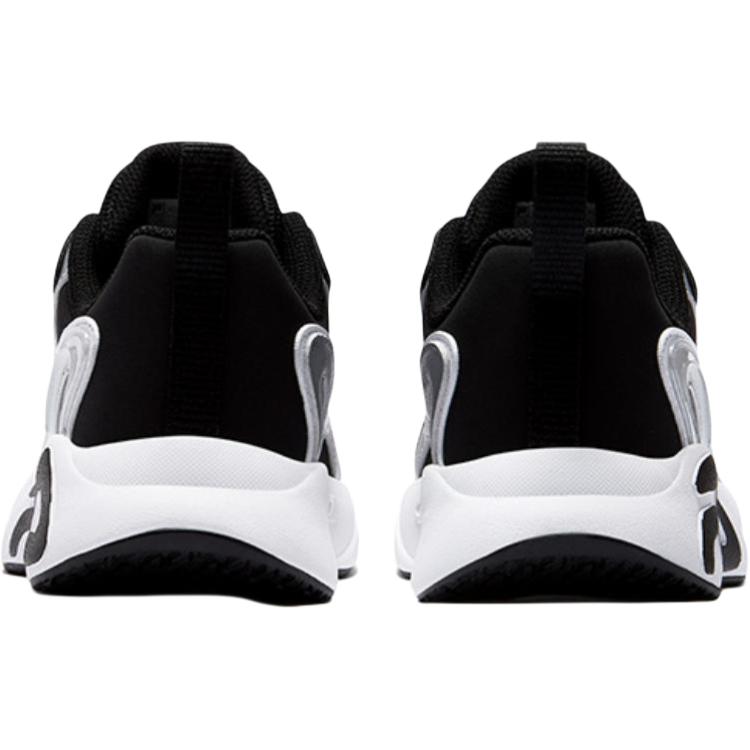 Детские кроссовки Fila KIDS PERFORMANCE-FPH 2 SMASHER 2 (черно-бело-розово-серебристые) — Чёрный / белый / серебристый чёрный / белый / розовый — фото 7
