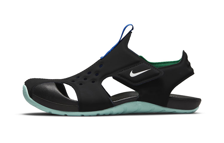 Сандалии Nike NikeSunray Protect 2 (черно-зеленые)