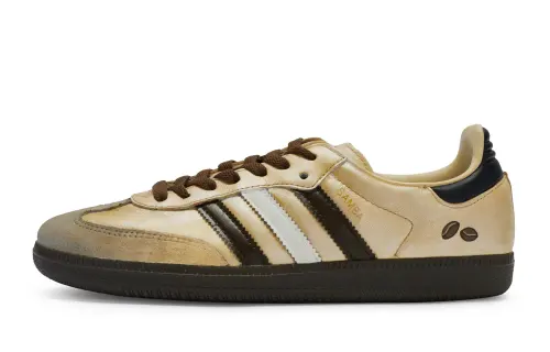 Adidas Originals Samba OG Low top Skateboard Shoes Unisex Brown Gray