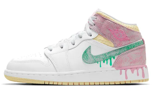Jordan 1 Mid 'Paint Drip' GS