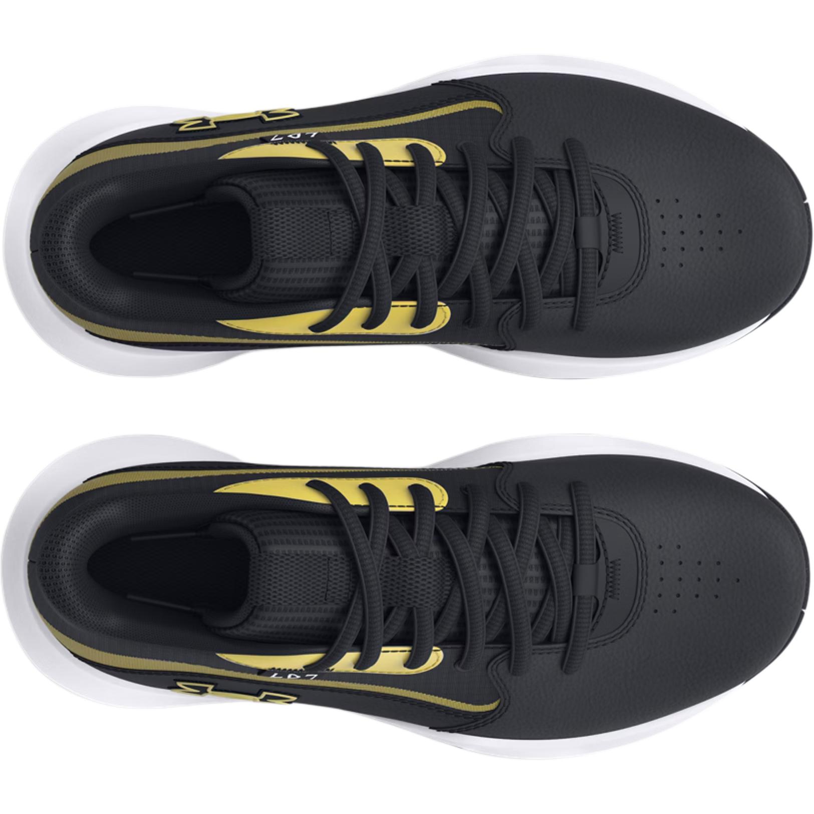 Детские кроссовки Under Armour Lockdown 7 (черно-золотые) — фото 3