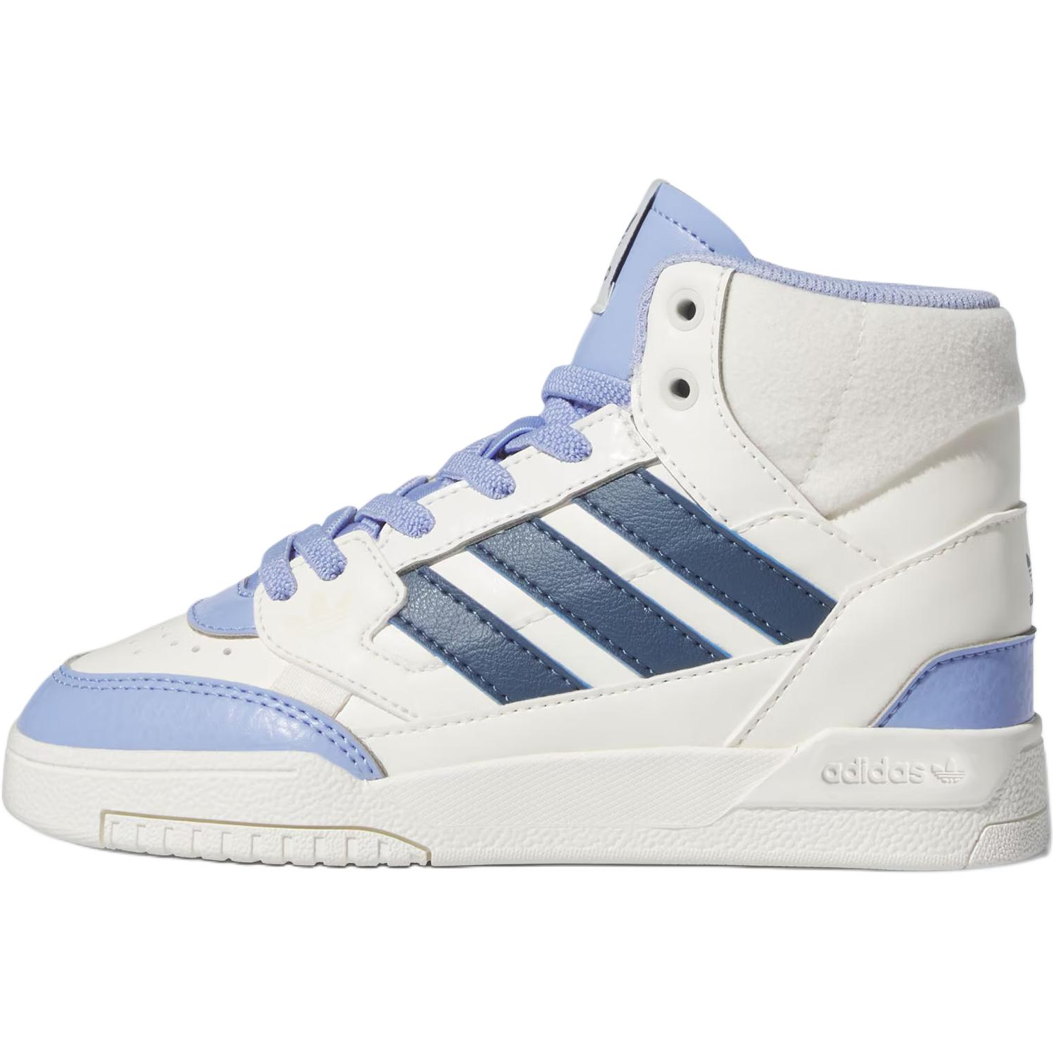 Детские кеды adidas originals DROP STEP SE (белые)