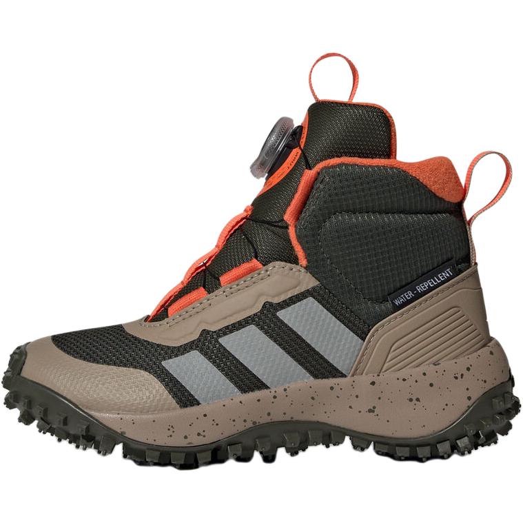 Детские ботинки adidas Fortatrail boa (коричневые)