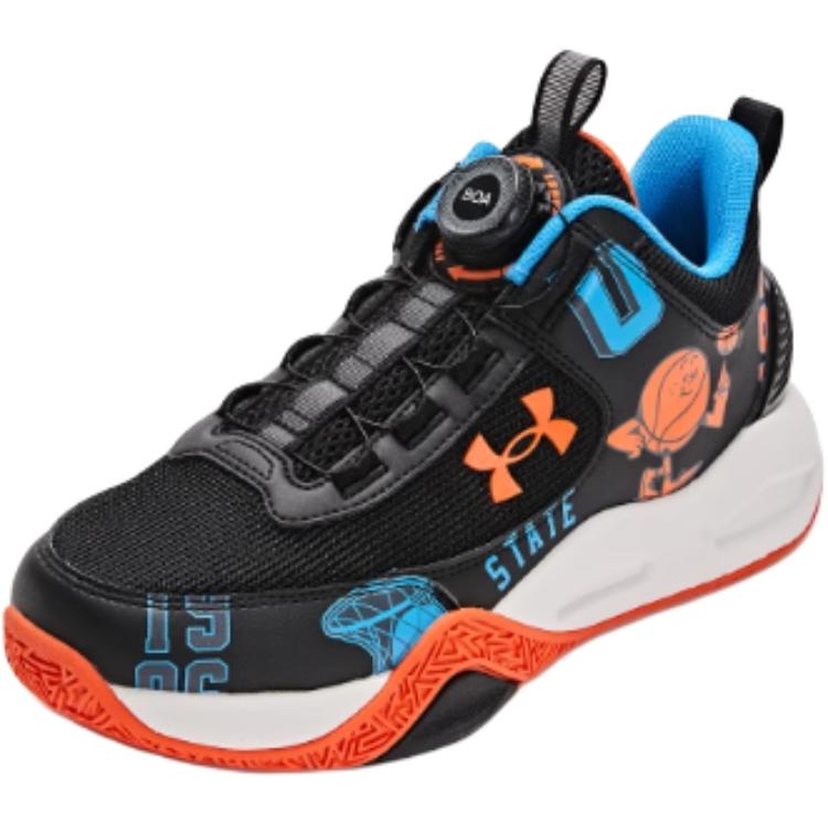 Детские баскетбольные кроссовки Under Armour Kids (черные)