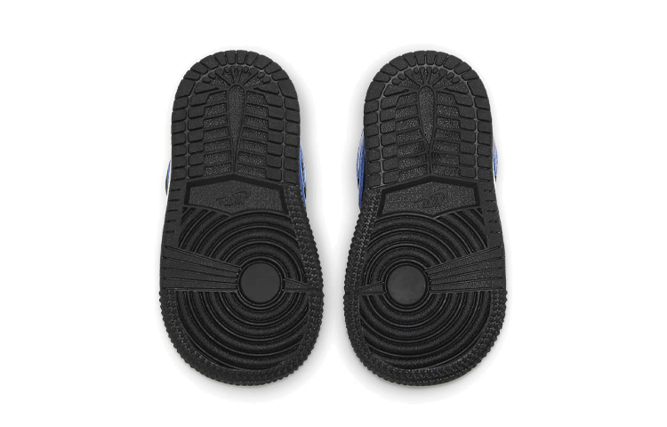 Кроссовки Jordan Air Jordan 1 Hyper Royal (черный / синий) — Чёрный / синий — фото 7