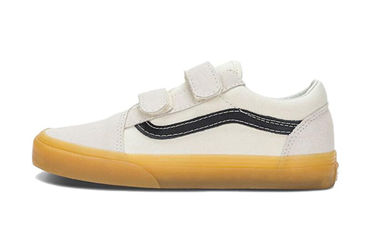 Детские кеды Vans V (белые)