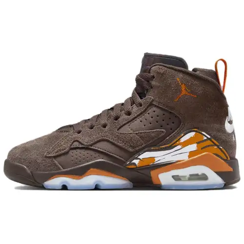 Jordan Jumpman MVP High top Basketball Shoes Brown Unisex