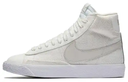 Nike Blazer Mid Summit White Light Bone GS