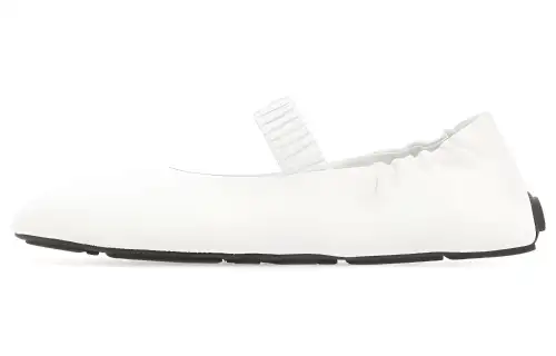 PRADA Flat Casual Shoes Women's White