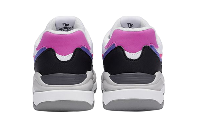 Детские кроссовки New Balance New Balance NB 574 (бело-черно-фиолетовые) — фото 5