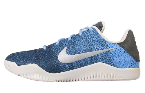 Nike Kobe 11 'Brave Blue Courage Blue Low top Basketball Shoes White Blue Unisex