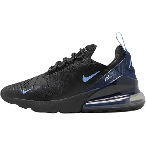 Nike Air Max 270 Low top Casual Shoes Black Blue Unisex