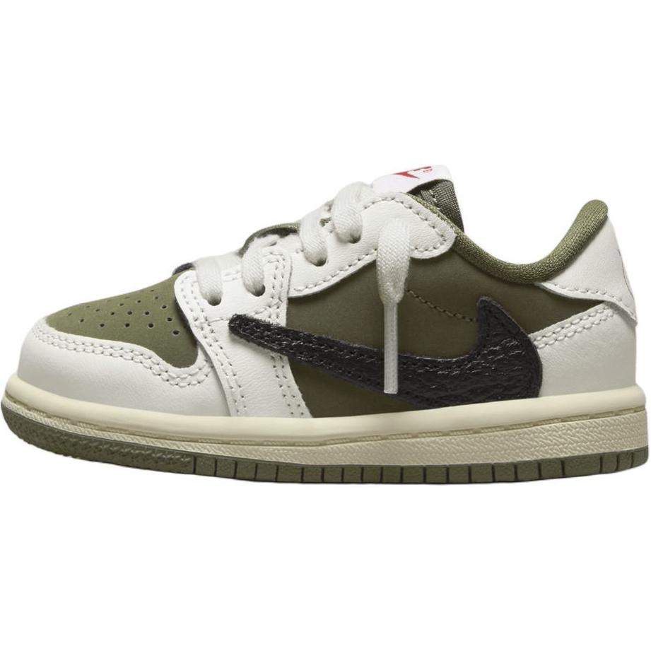 Кроссовки Travis Travis Scott × Jordan Air Jordan 1 (зеленые)