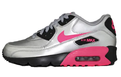 Nike Air Max 90 LTR 'Metallic Silver Pink' GS